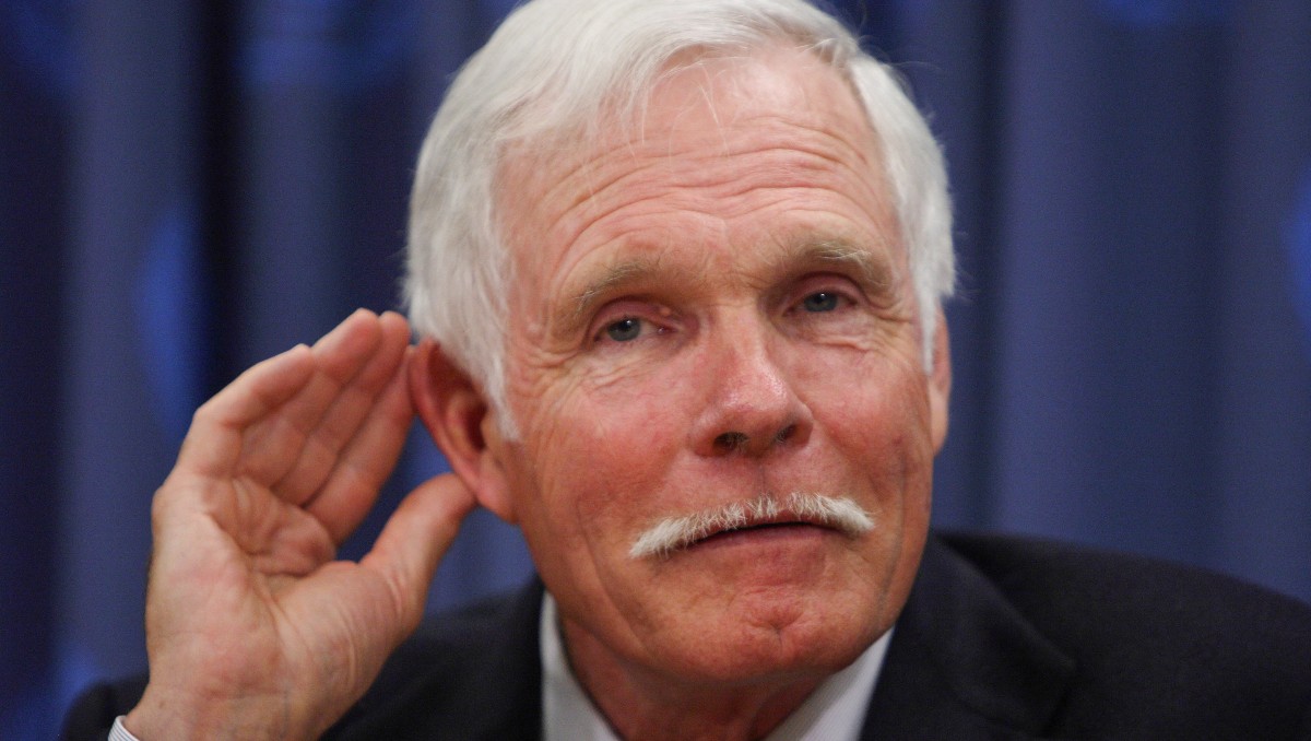 Ted Turner, fundador de CNN. | AFP