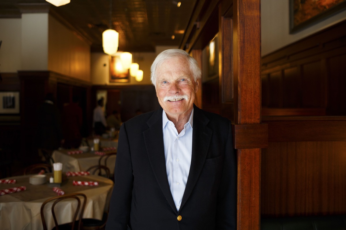 Ted Turner en Time Warner en Manhattan, en 1998. | Foto: Keith Meyers/The New York Times