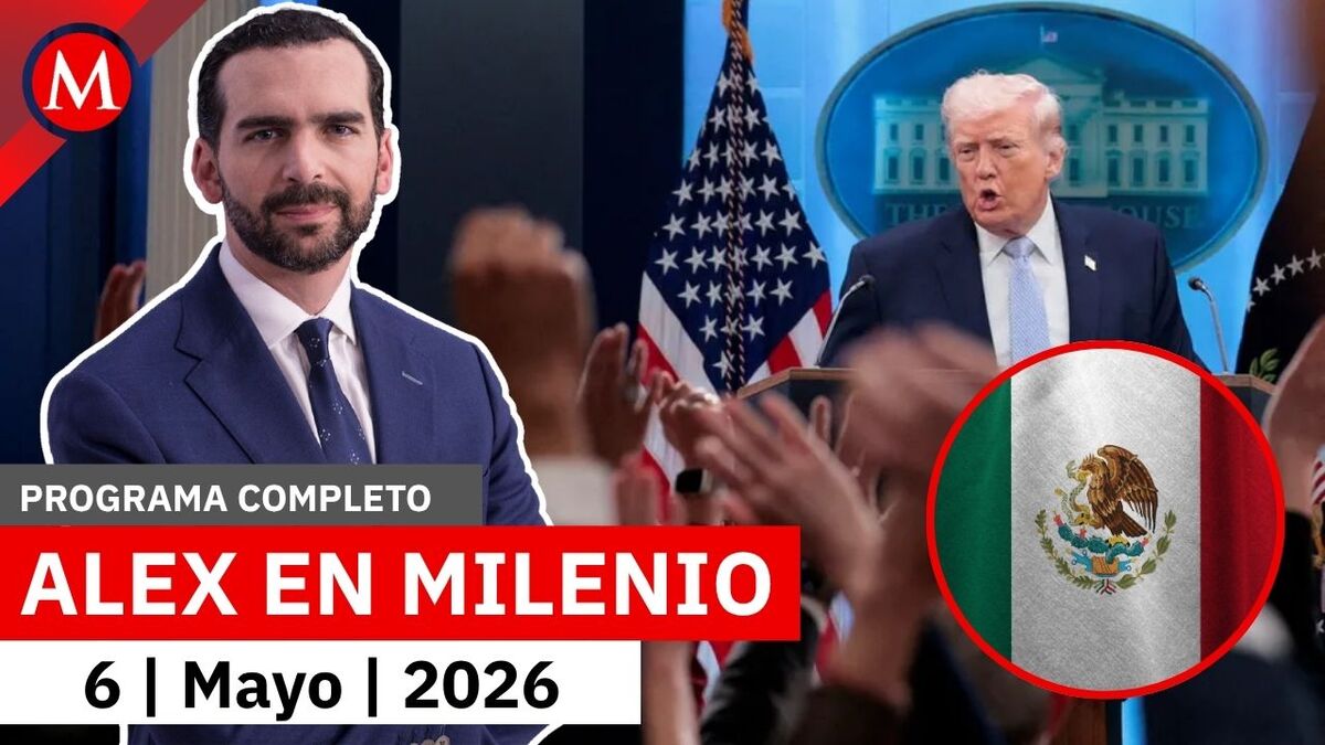 Trump lanza advertencia a México por acciones contra el narco | Alejandro Domínguez, 6 de mayo 2026