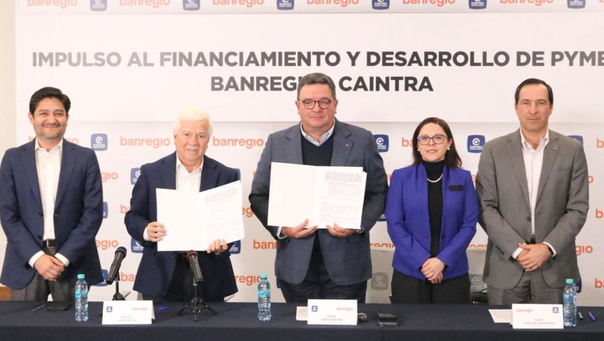 Banregio y Caintra acuerdan colaboración de esquemas financieros para Pymes en NL. | Especial