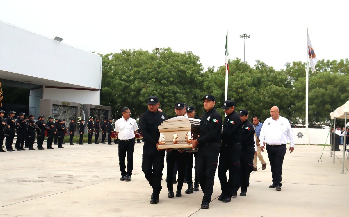 Despiden a elementos de la Guardia Estatal en Ciudad Victoria. | SSPT