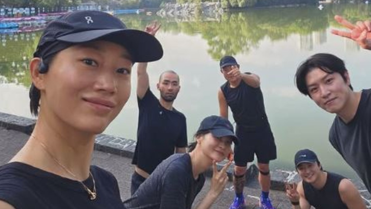 El equipo de BTS en Chapultepec. | Captura
