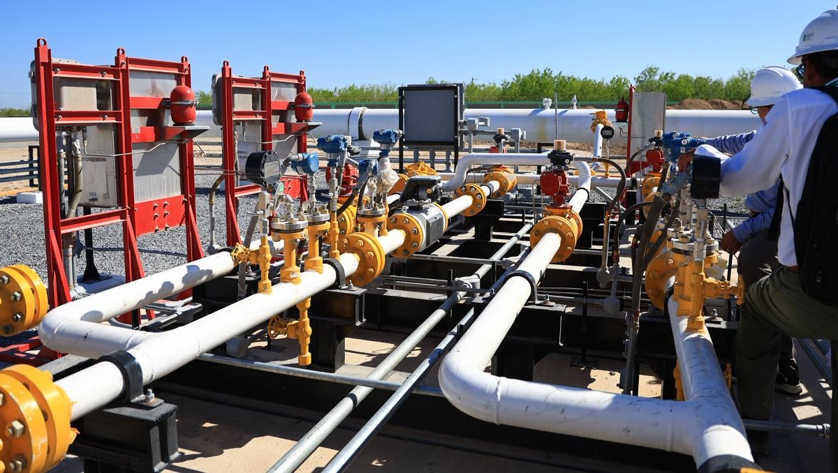 El gasoducto Reynosa ampliará el suministro del hidrocarburo en México.