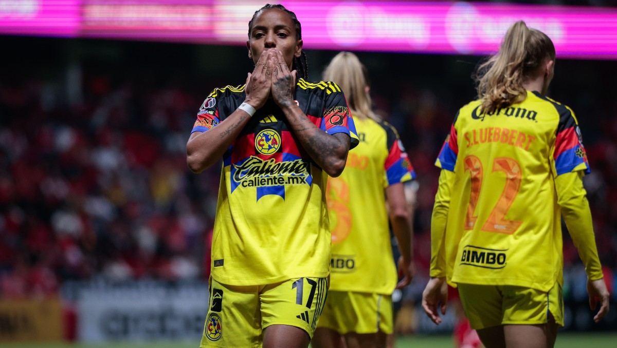 Geyse lidera goleada del América sobre Toluca en las Semifinales de la Liga MX Femenil (Imago7)