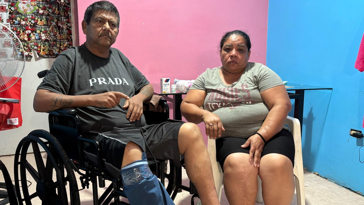 El habitante de Juárez no puede trabajar, y su deuda en la clínica supera los 30 mil pesos. Foto: Ángel Mercado