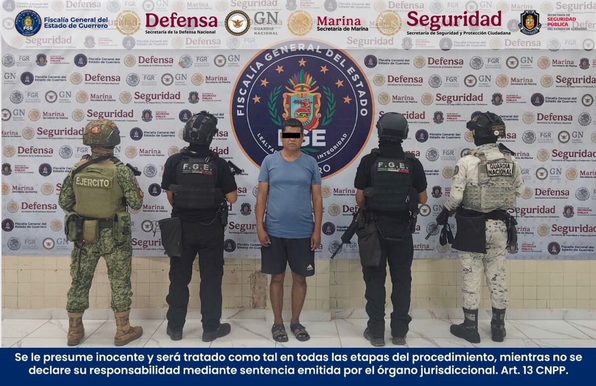 Humberto ‘N’ fue detenido por su probable responsabilidad en el delito de pederastia. | Foto: Especial