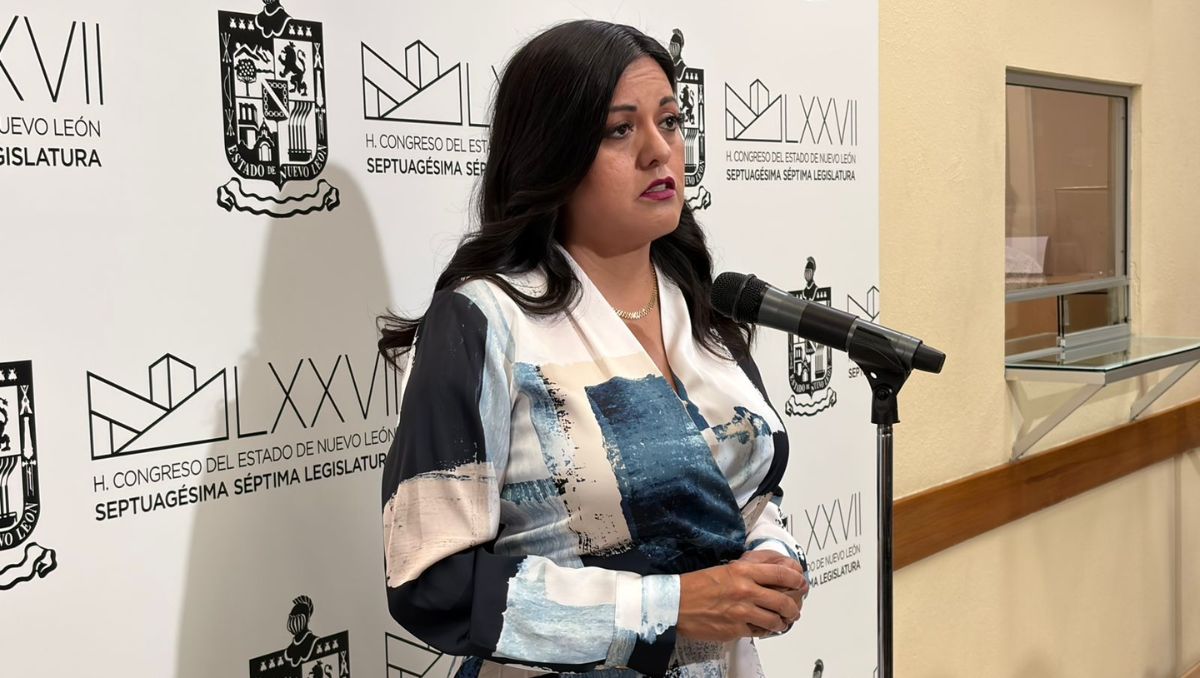 Itzel Castillo, presidenta del Congreso de Nuevo León. Kevin Recio