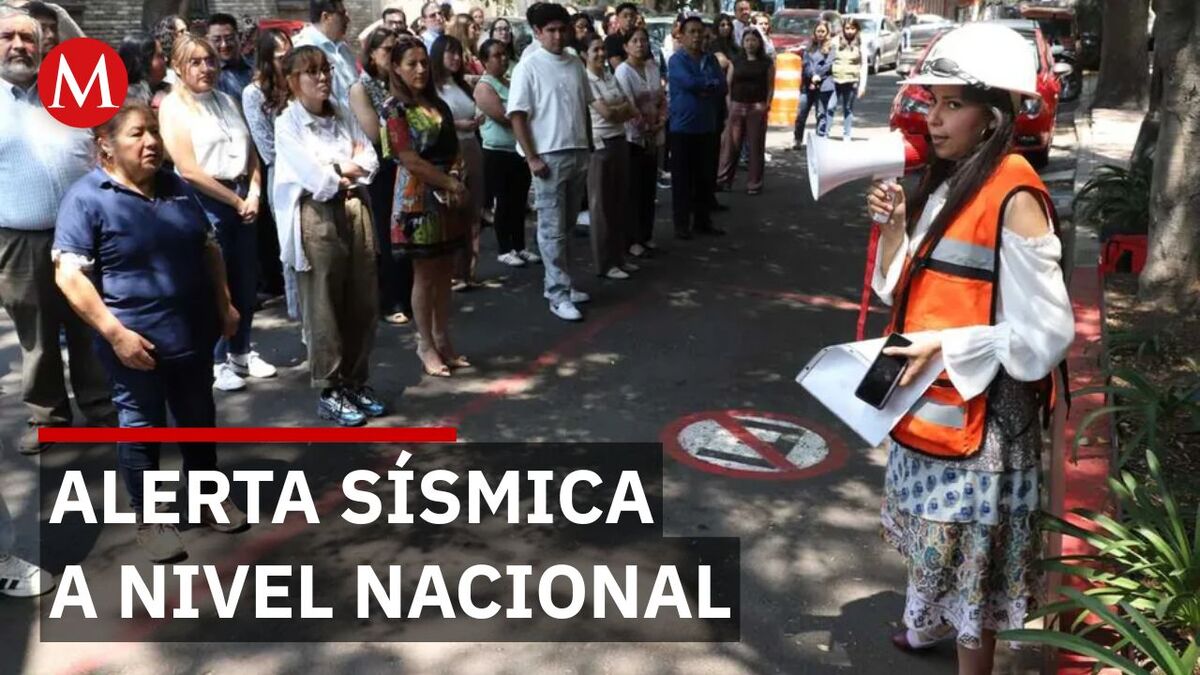 México pone a prueba la alerta sísmica durante el Simulacro Nacional 2026