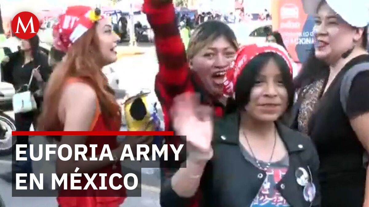 60 mil personas desatan la locura en el primer concierto de BTS en CdMx
