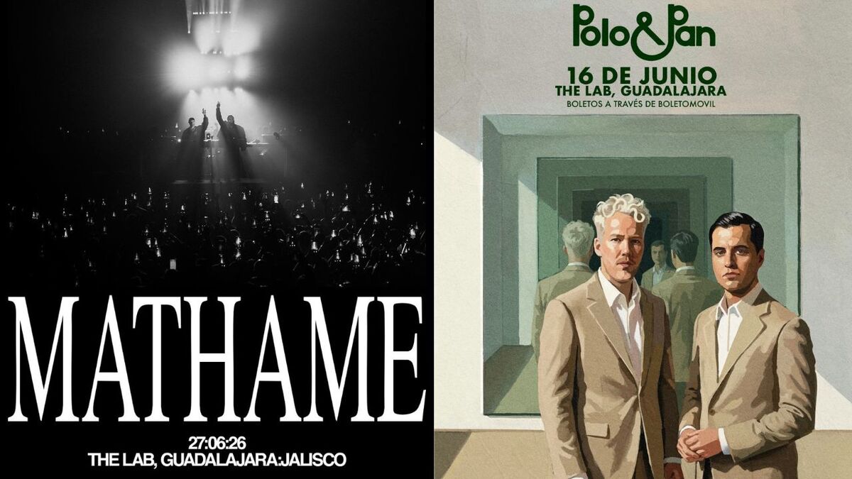 Polo & Pan y Mathame en Guadalajara 2026: Boletos y Fechas (Cortesía)