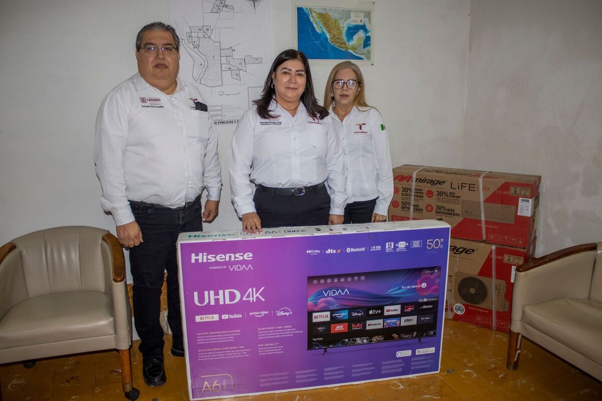 Rifa de minisplits y pantalla por pagar predial en Camargo | Gobierno Municipal de Camargo