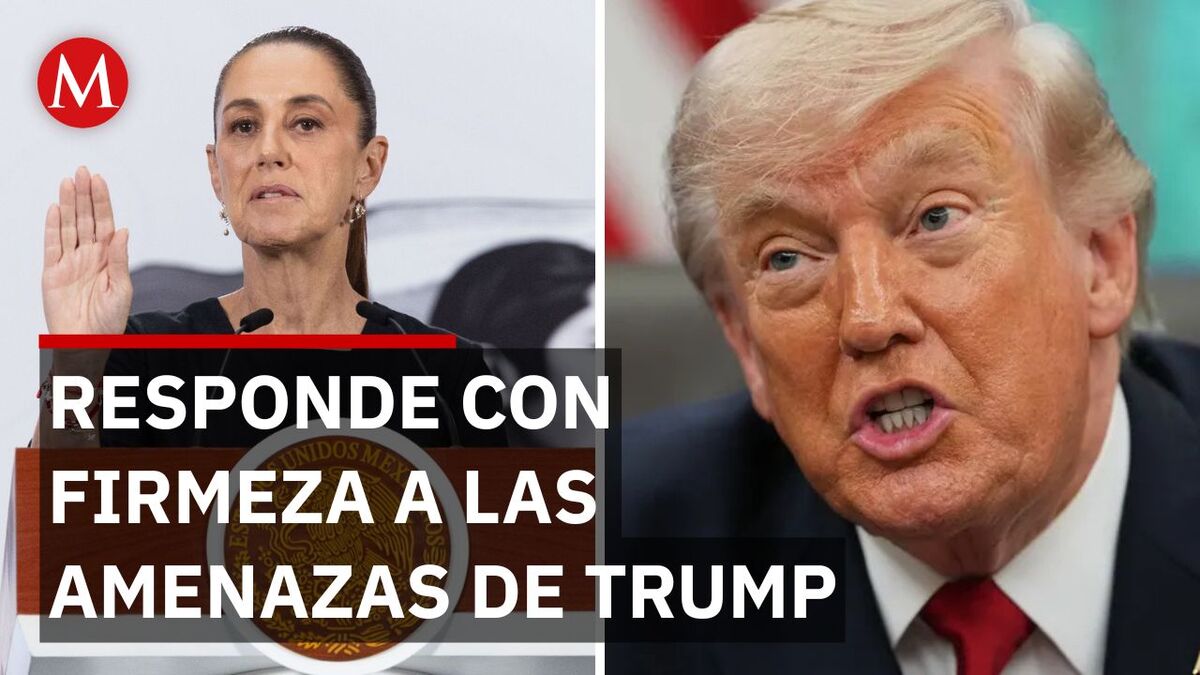 Sheinbaum marca límites a Trump tras amagos contra cárteles