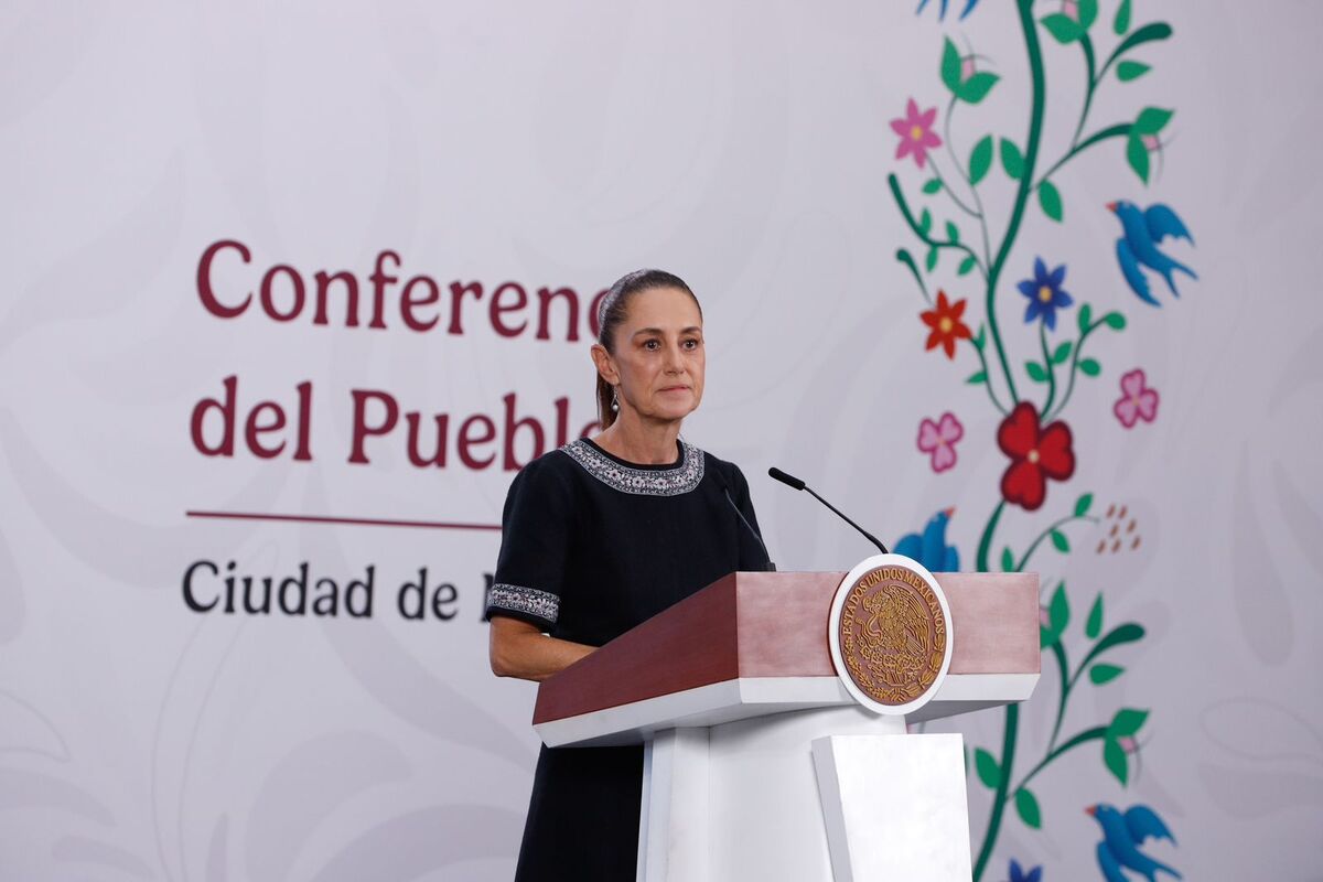 Sheinbaum respondió al amago de Trump contra los cárteles y el narcotráfico. | Foto: Ariana Pérez
