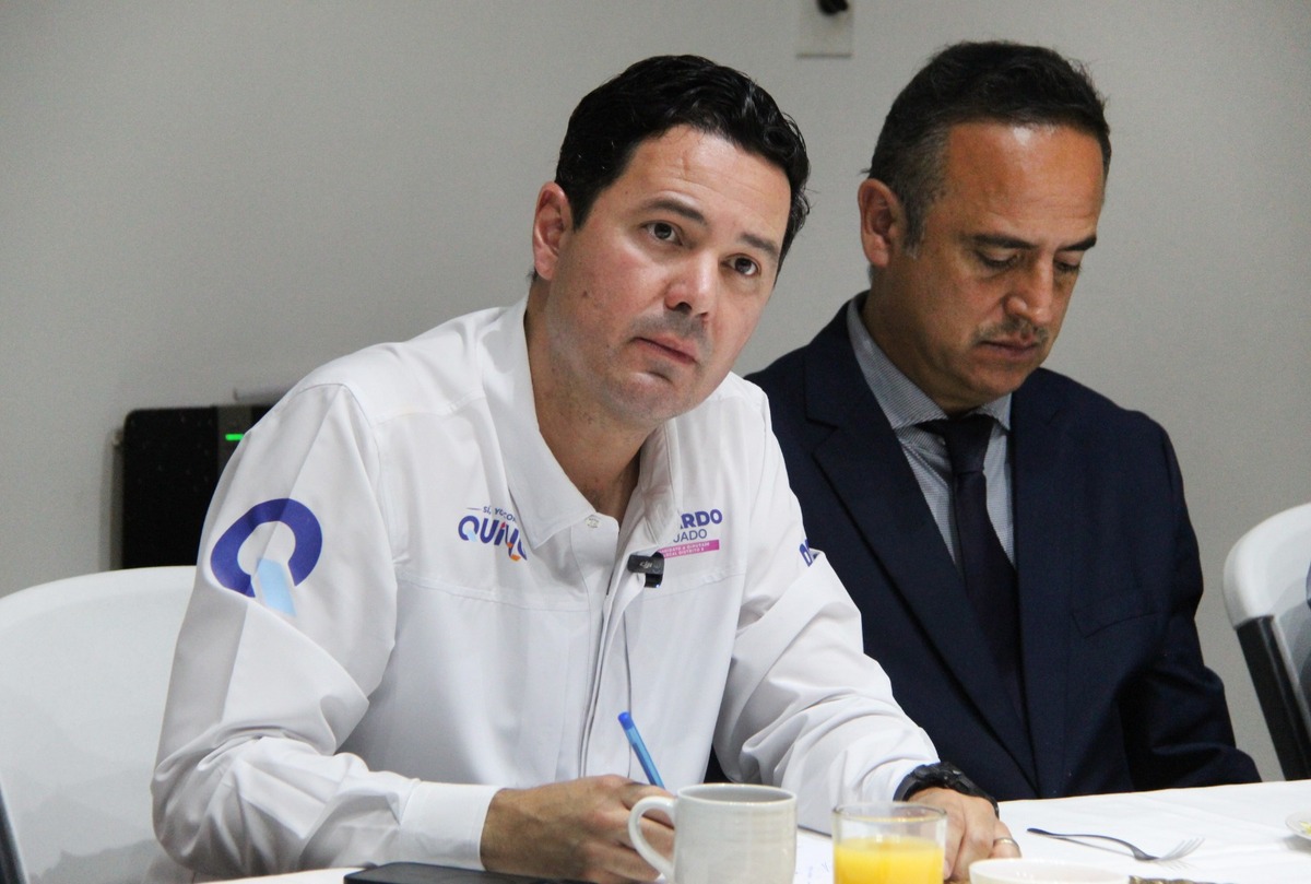 En Torreón, Gerardo Aguado se reúne con la iniciativa privada. | Roberto Amaya