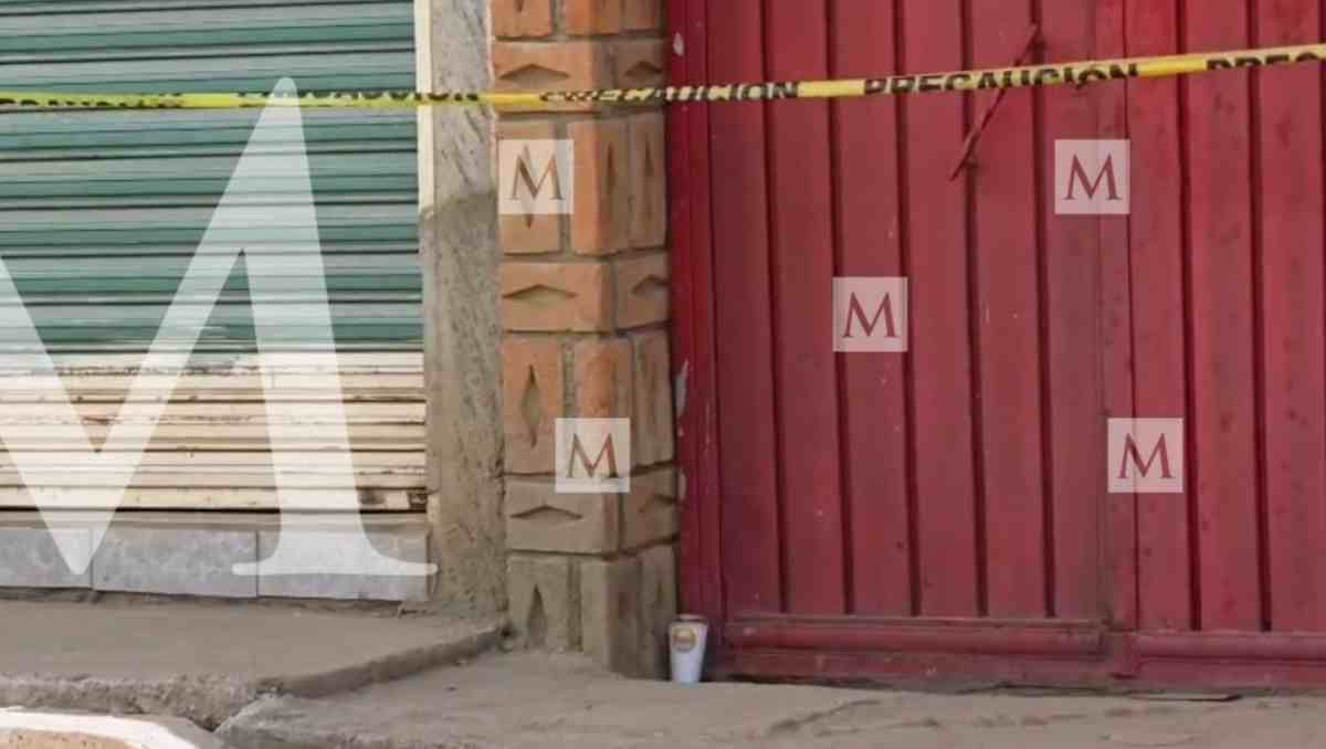 La adulta mayor al abrir la puerta fue atacada. Foto: Abadiel Martínez