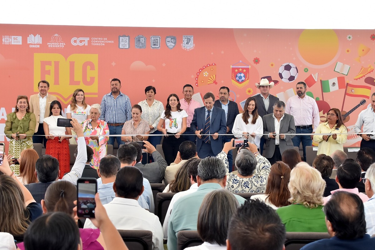 Arranca la FIL Laguna 2026 con España como país invitado. | Roberto Amaya.