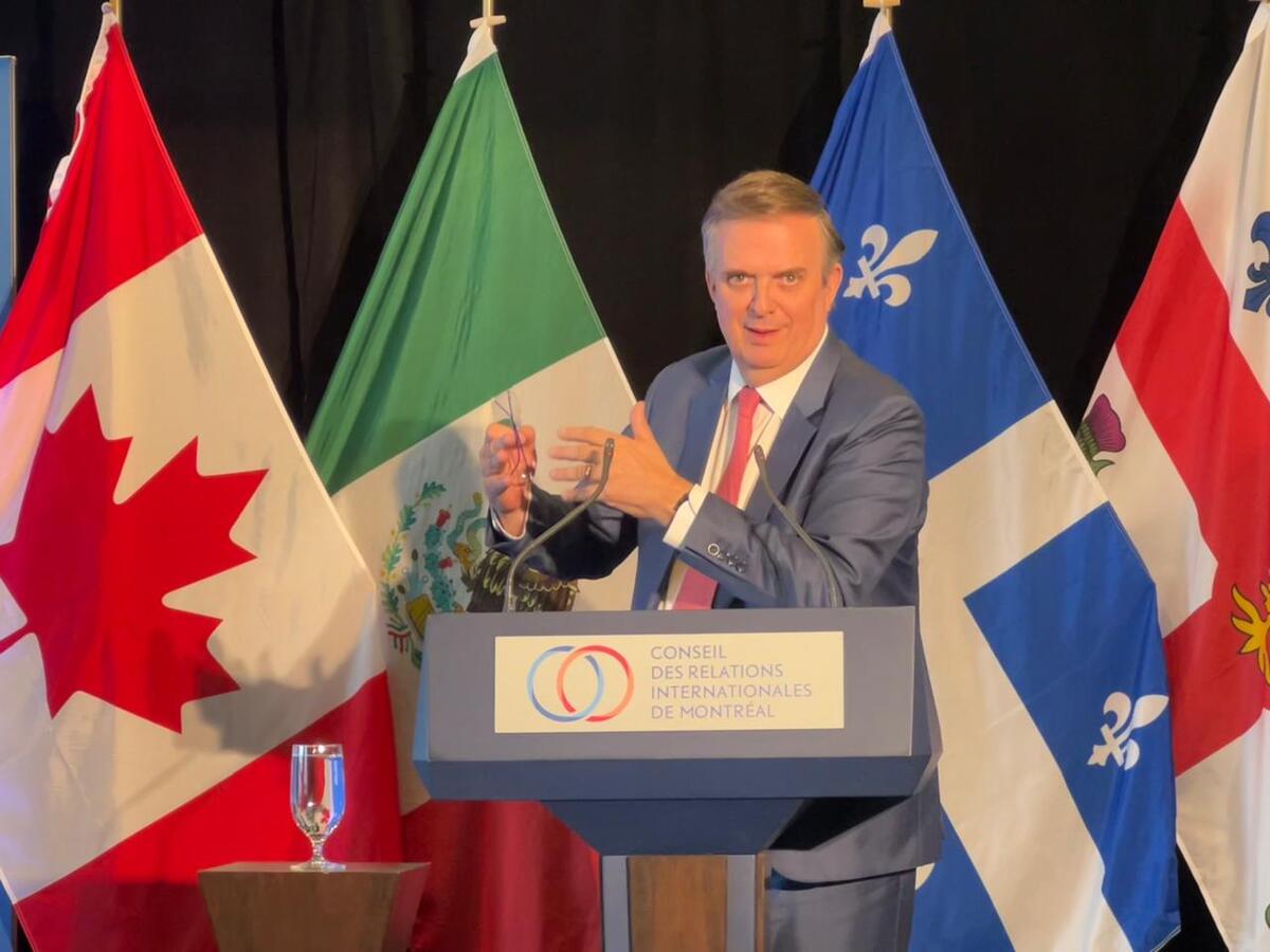Ebrard reconoció que México y Canadá continúan enfrentando afectaciones derivadas de los aranceles estadunidenses de la Sección. | Foto: Especial