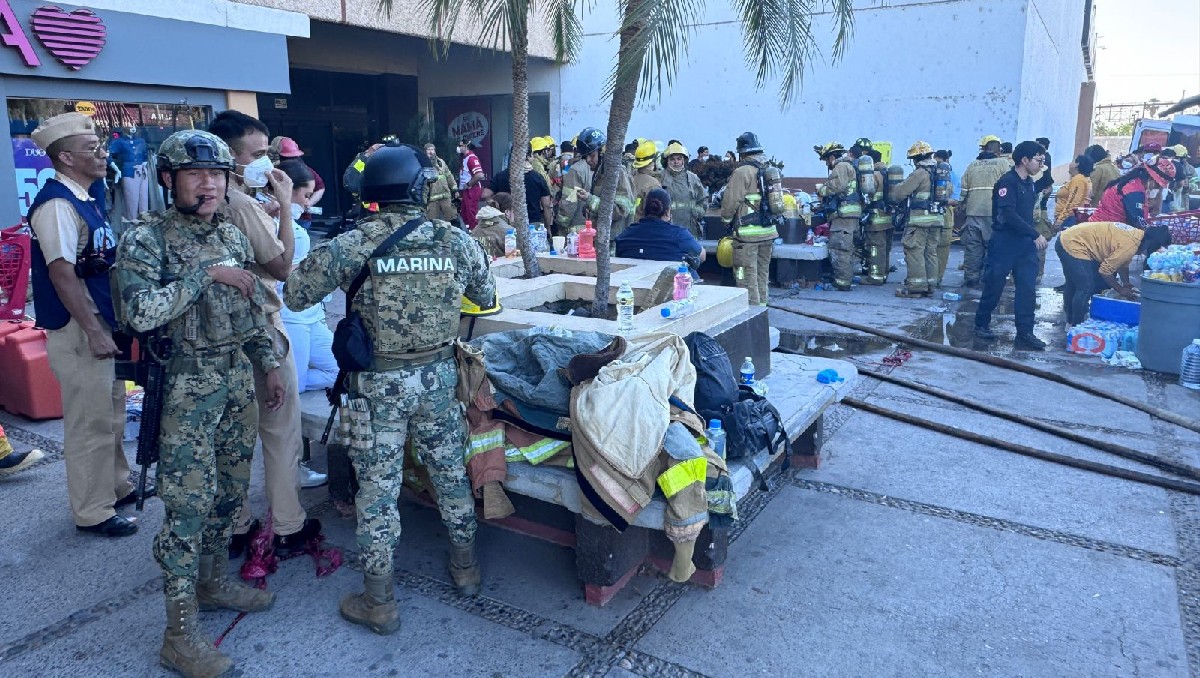 El fuego comenzó en el área de comida. | Especial