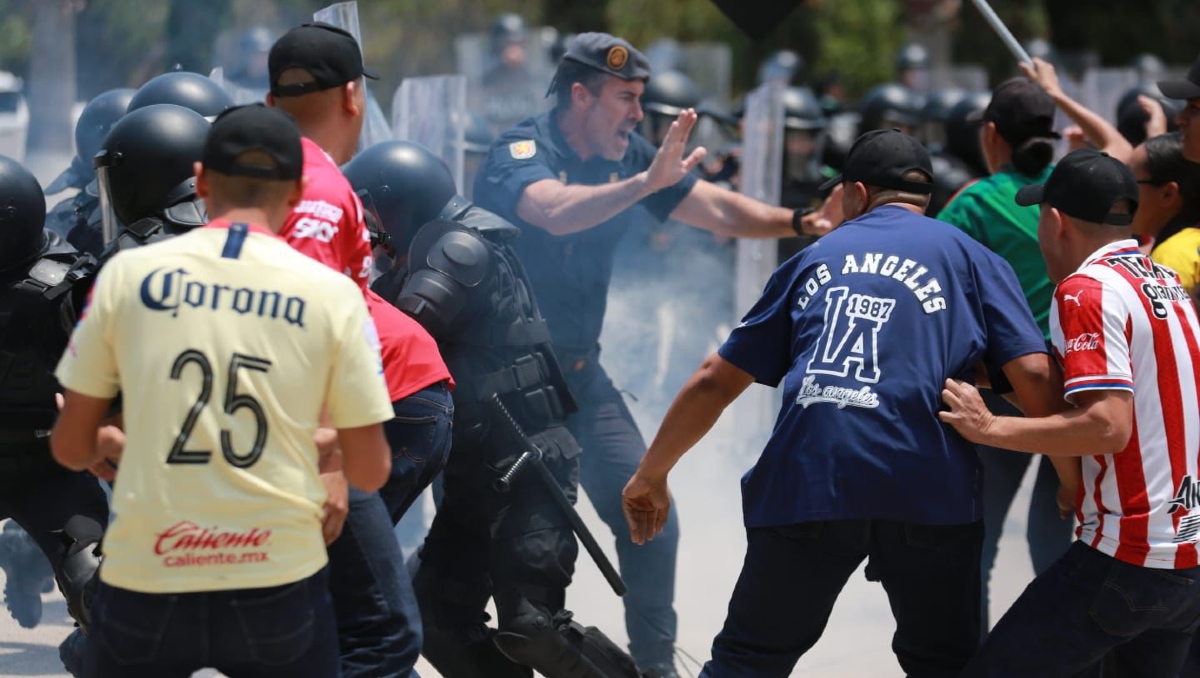 Elementos españoles fueron los encargados de llevar a cabo el curso para policías jaliscienses (Foto: Cortesía)