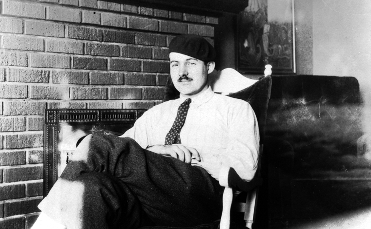 Ernest Hemingway en París, 1924. (Wikimedia Commons)