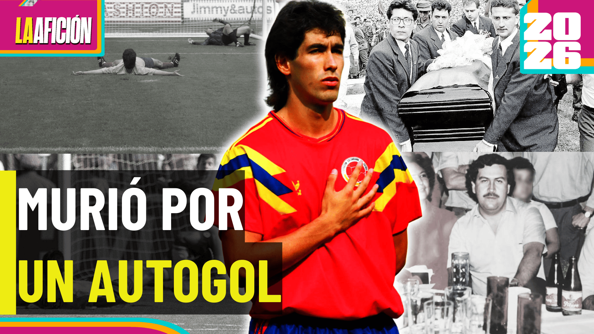 El error en el mundial que le costó la vida a Andrés Escobar