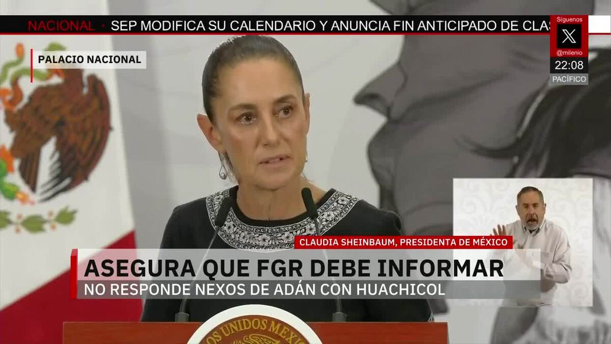 FGR debe informar de Adán Augusto y huachicol fiscal: Sheinbaum | Paola Barquet, 7 de mayo de 2026
