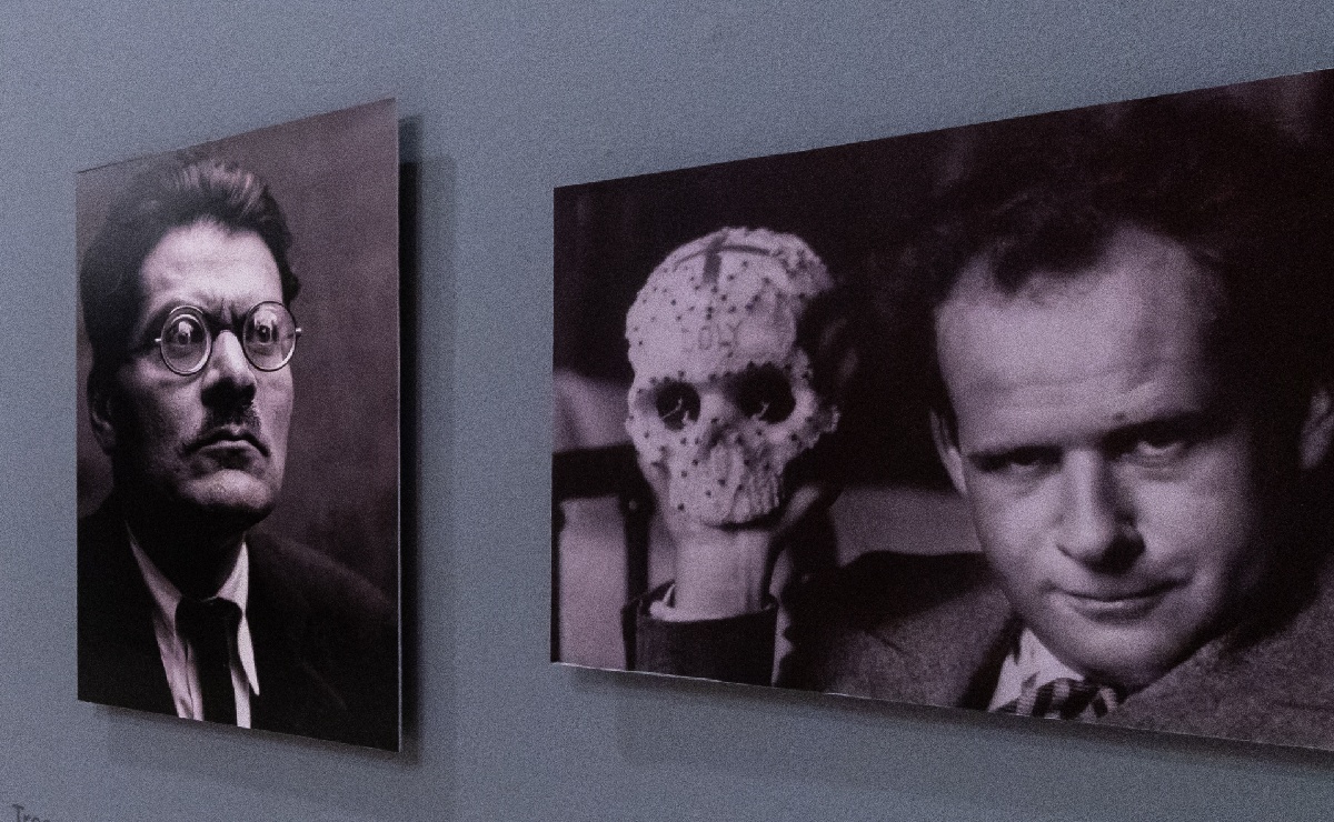 Fotografías de José Clemente Orozco y Sergei Eisenstein en la exposición ‘Correspondencias. Orozco-Eisenstein’. (Museo De Las Artes)