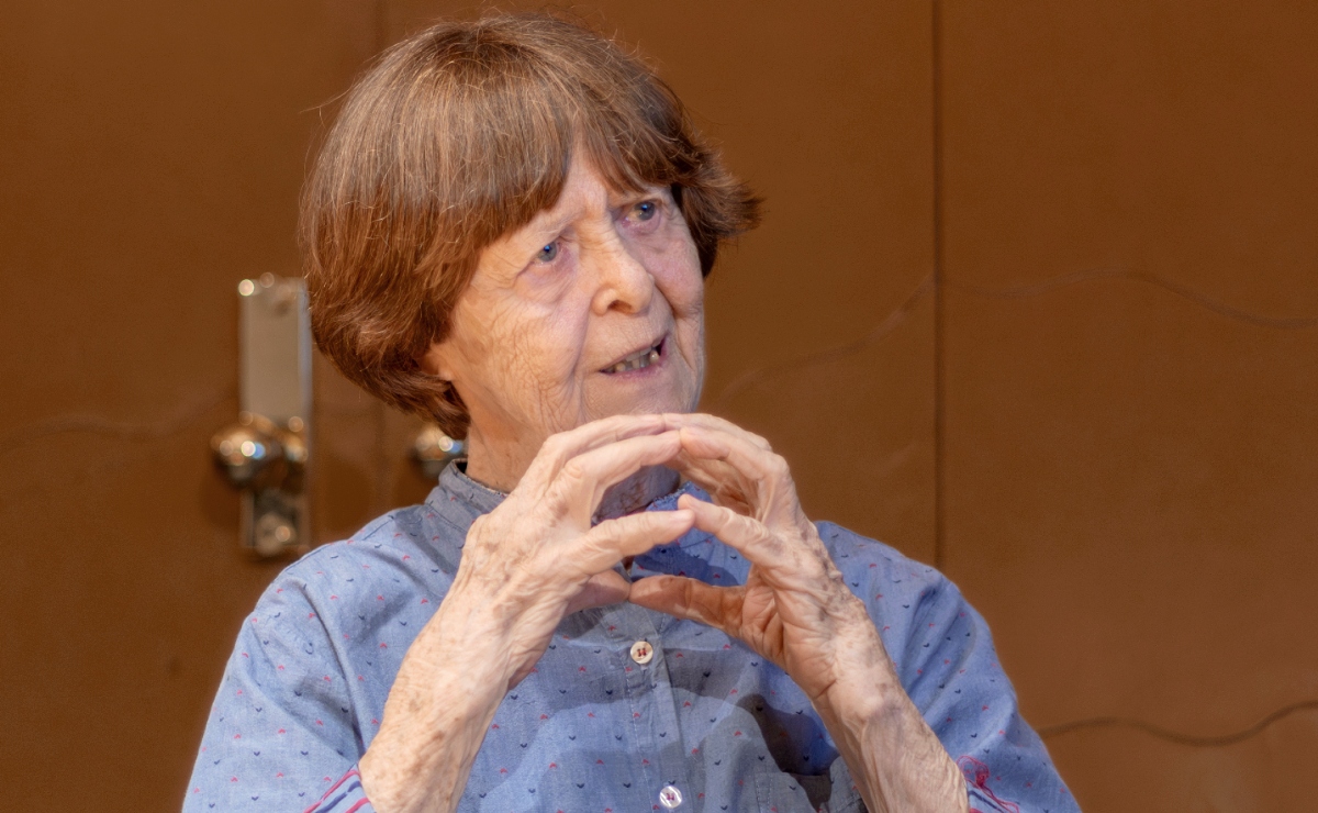 Gerda Gruber, escultora austriaca radicada en México. (Foto: Arthur Mora)