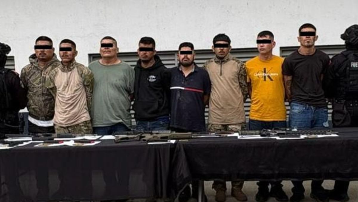 Los hombres detenidos fueron puestos a disposición del Ministerio Público. | Especial