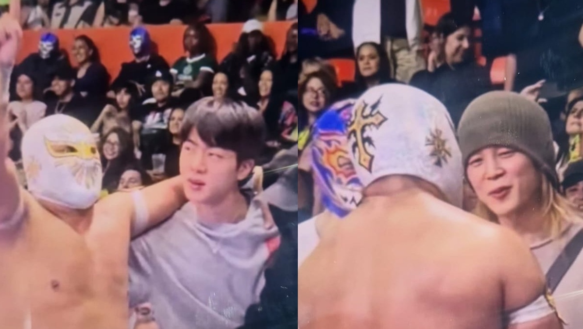Integrantes del grupo de Kpop saludaron a Místico. | Capturas