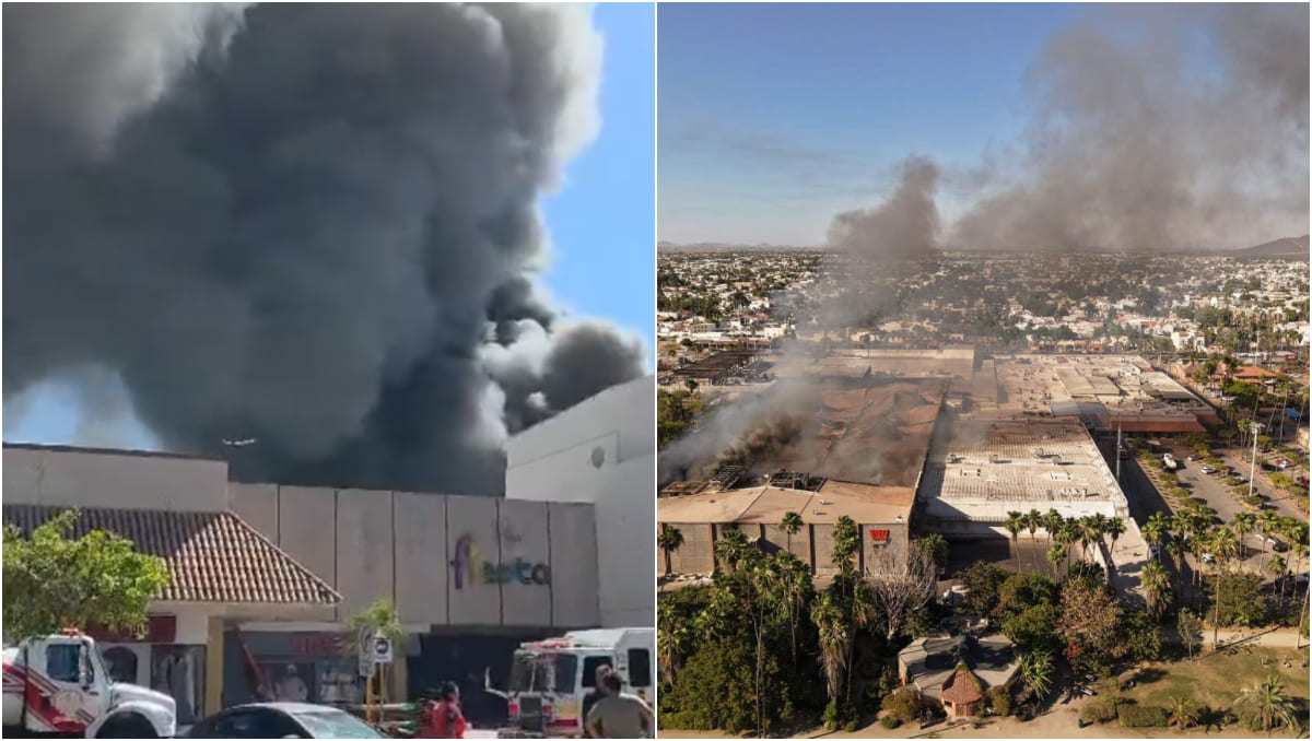 A las 10:00 horas del 8 de mayo, el siniestro en Los Mochis estaba controlado hasta un 90%. (Especial | Cuartoscuro)