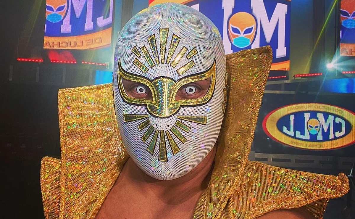 Místico, luchador del CMLL. (Instagram: @caristico_official)