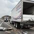 Cierran carril en carretera Saltillo-Monterrey tras choque de camiones