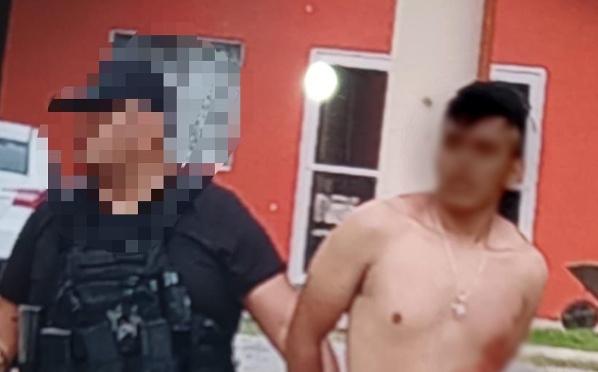 Presunto elemento de Guardia Estatal, detenido tras hechos en hotel de Padilla. | Cortesía