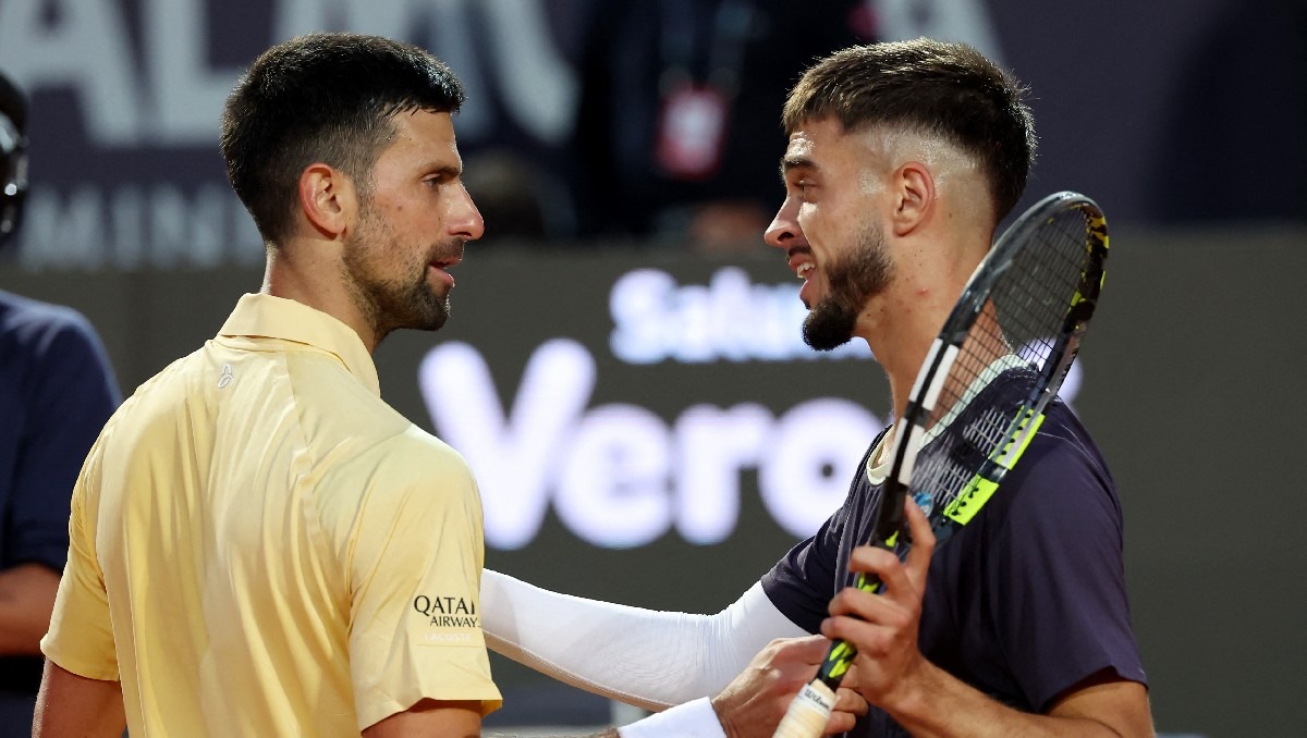 Prizmic sorprendió al eliminar a Djokovic en la segunda ronda del torneo (Reuters)