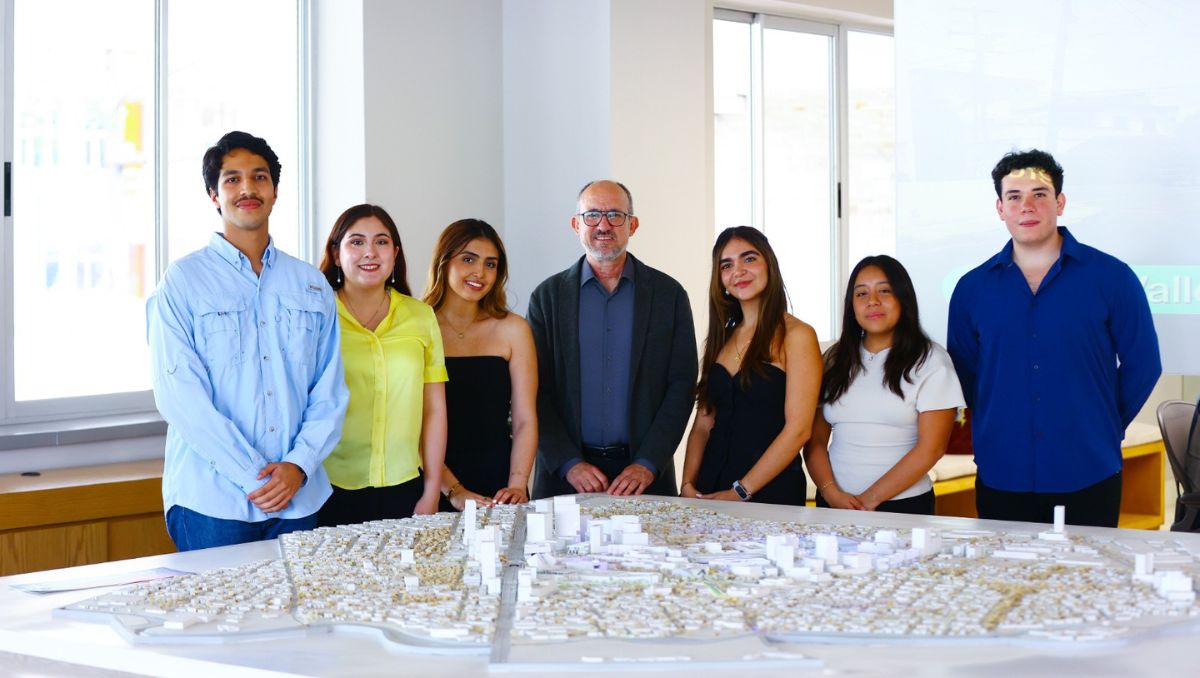El proyecto fue una colaboración entre las carreras de Arquitectura, Urbanismo e Ingeniería Civil del Tecnológico de Monterrey. Jorge López
