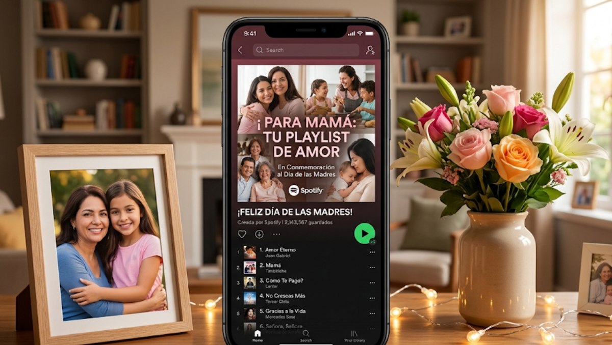 Regálale una serenata digital este Día de las Madres; ideas y apps para lograrlo (Foto: Gemini IA)