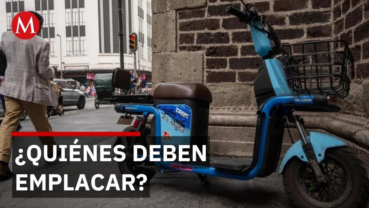 Scooters y bicis eléctricas que superen 25 km/h tendrán que emplacarse en CdMx