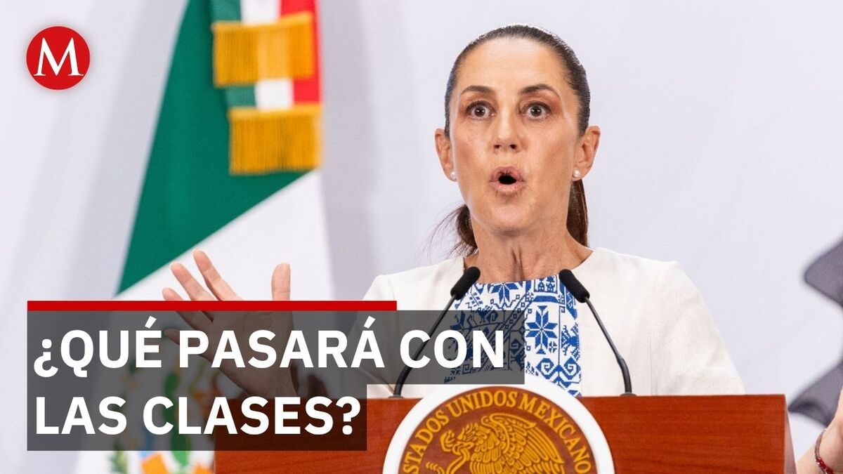 Sheinbaum reacciona a recorte de la SEP al ciclo escolar 2025-2026