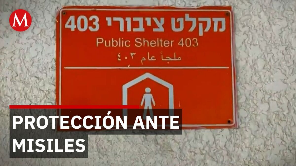 Tienes 90 segundos: Cómo operan las puertas de acero en los refugios de Israel