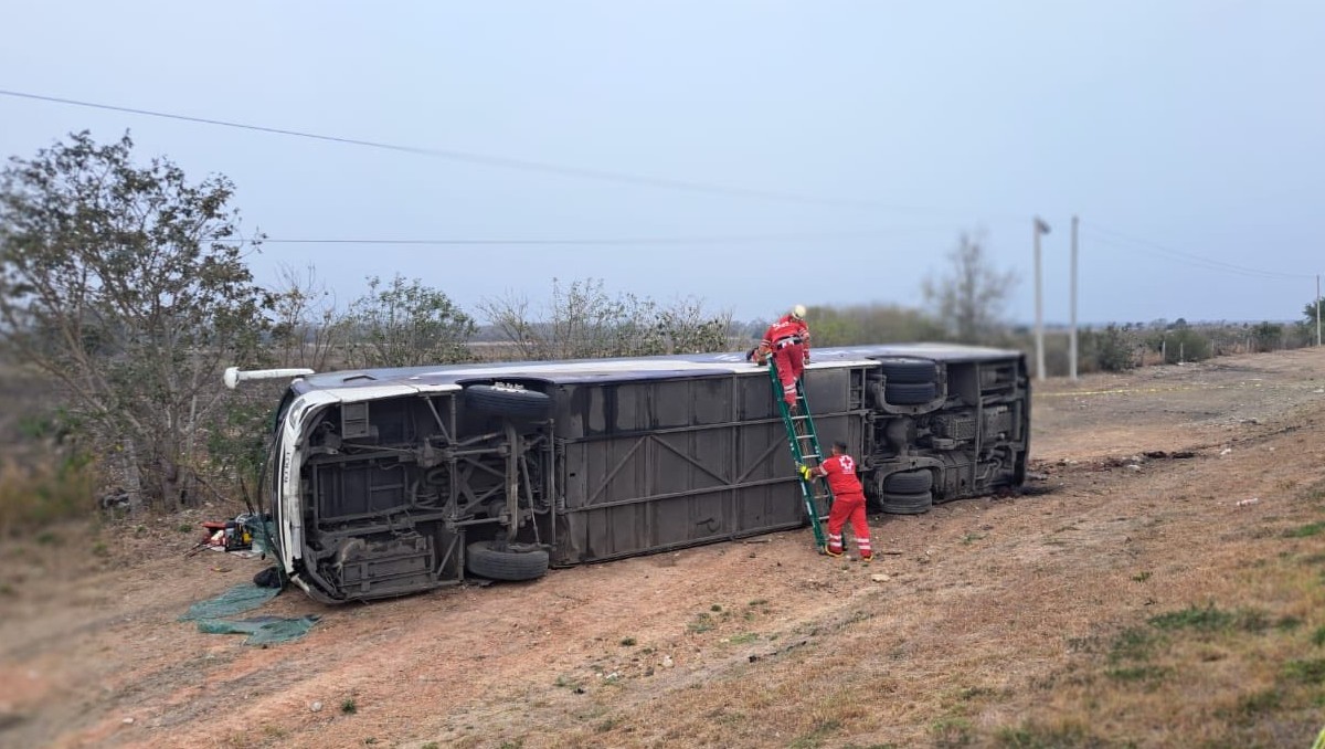 Accidentes en carreteras de Tamaulipas hoy sábado 9 mayo 2026
