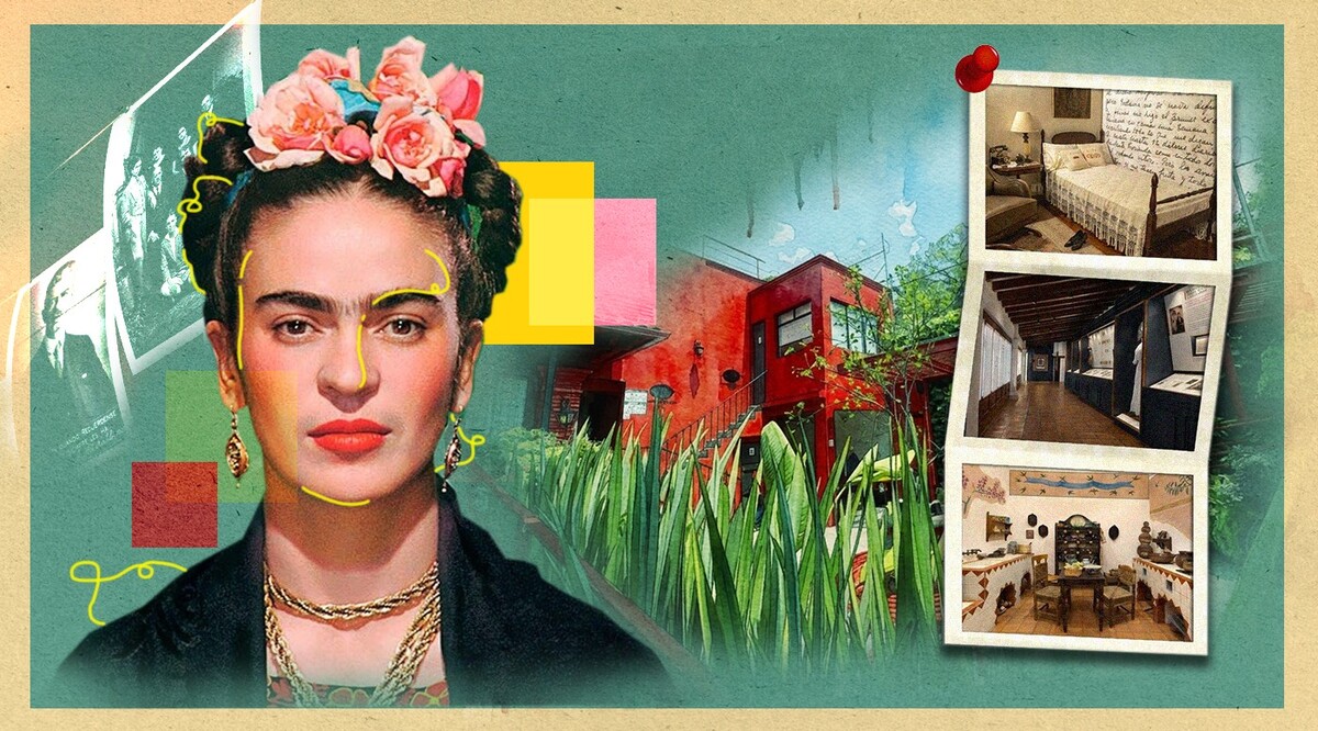 La Casa de Frida está diseñada como una experiencia inmersiva por la vida de la artista. | Foto: Especial