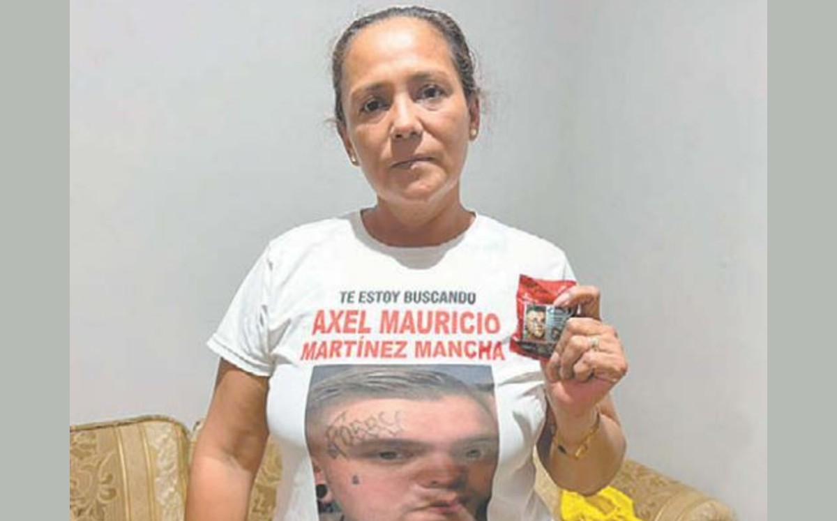 Elizabeth sigue en la búsqueda de su hijo. | ALBERTO CANO