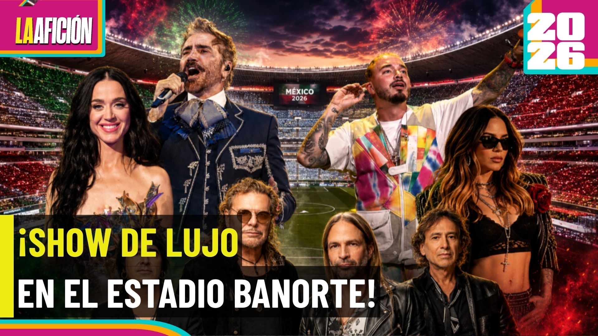 FIFA revela artistas para la inauguración del Mundial 2026 en México