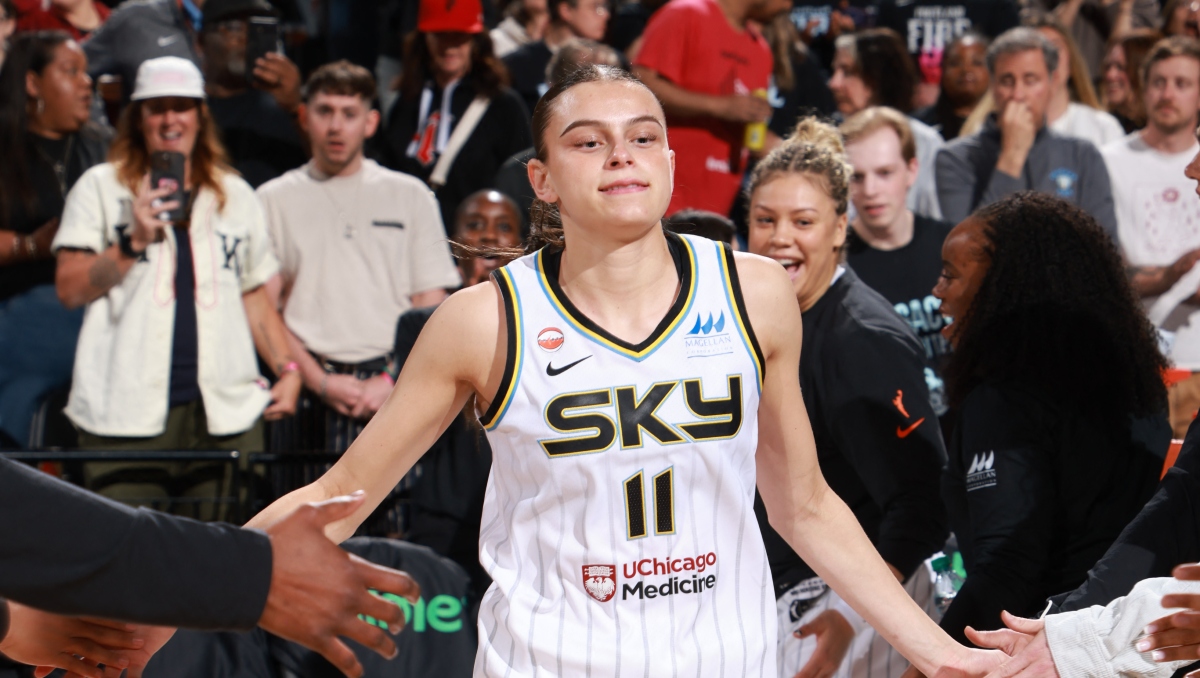 Mexicana Gabriela Jáquez debuta en la WNBA con victoria de Chicago Stars sobre Portland Fire (AFP)