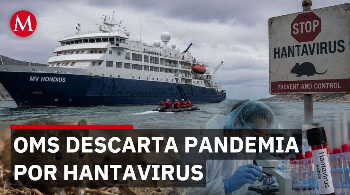 OMS descarta que hantavirus pueda convertirse en pandemia