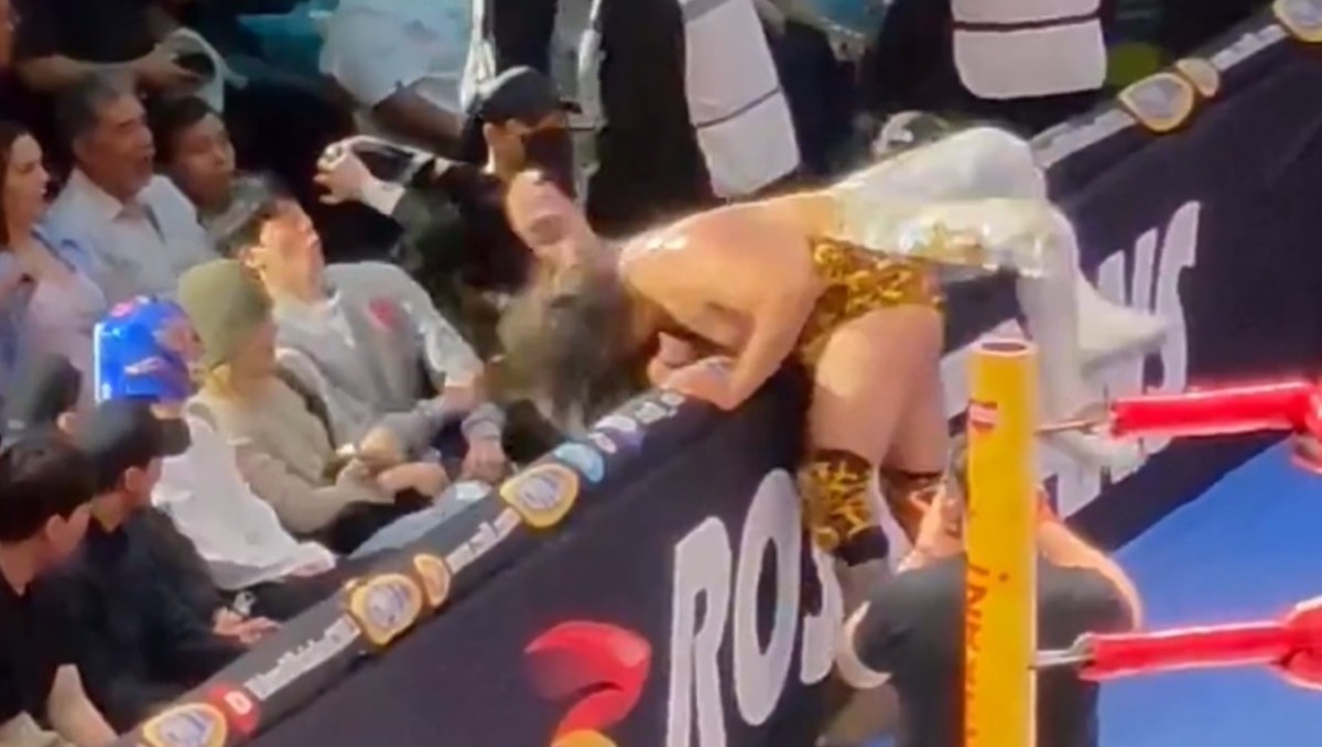 Así fue la reacción de los integrantes de BTS al ver de cerca la lucha libre en la Arena México (Captura de pantalla)