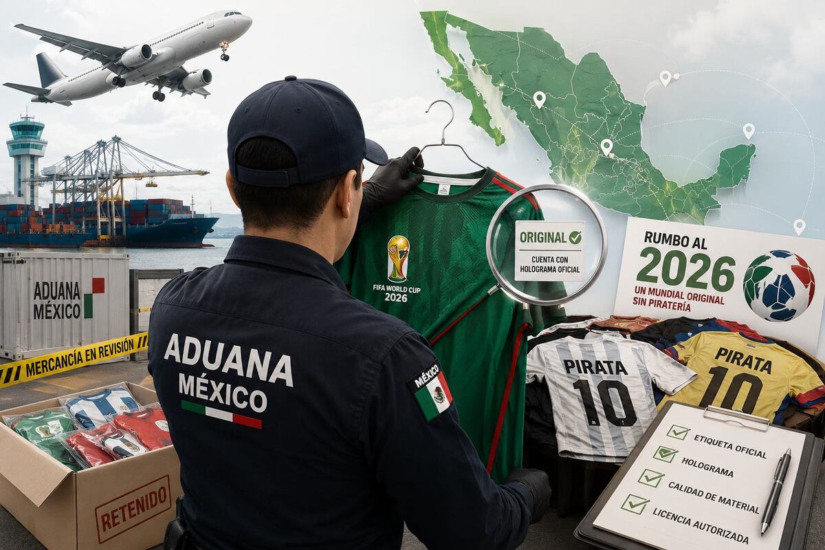 Los artículos que adquiridos por e-commerces deben ser revisados en las aduanas de México (Diseño: Rafael Mejía creada con IA).