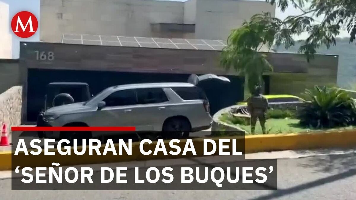 Aseguran mansión del Señor de los Buques en San Pedro