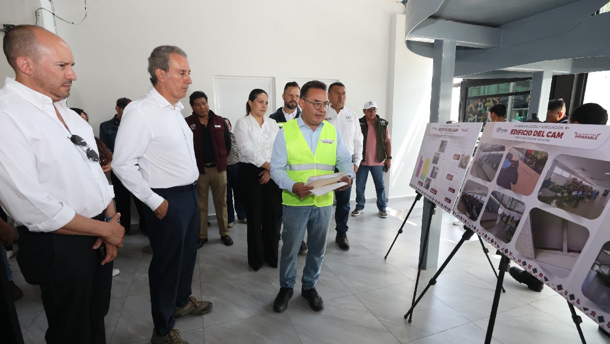 Chedraui supervisó trabajos de remodelación en el CAM | Especial